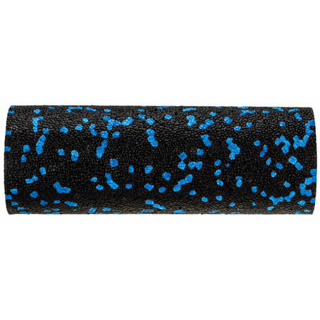 Wałek do masażu Aqua-Sport Powerstrech Mini Roller EPP Black Blue 15x5 cm