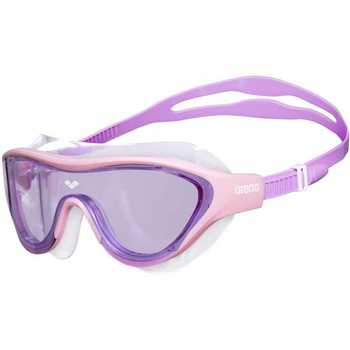 Okulary maska dla dzieci Arena The One Mask Junior Pink Violet