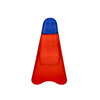 Płetwy treningowe do pływania Aqua-Sport Blade Short Fins Red