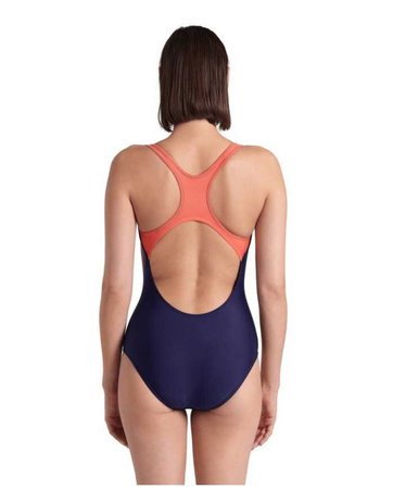 Strój kąpielowy damski Arena Women's Dive Swim Pro Back Navy Calypso Coral