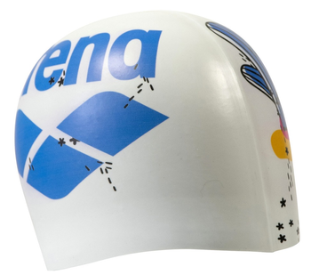 Czepek do pływania na basen silikonowy unisex Arena HD Desert