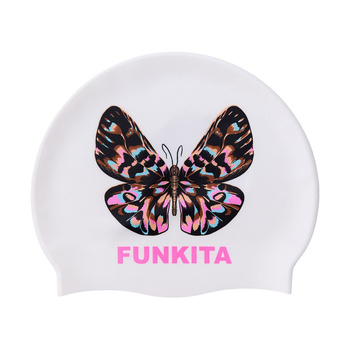 Czepek pływacki na basen silikonowy unisex Funkita Copper Cluster