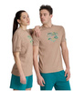 Koszulka Unisex Arena T-shirt Logo Cotton Carmel