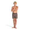 Spodenki szorty chłopięce Arena Boy's Beach Boxer Solid Junior Dark Olive Turquoise