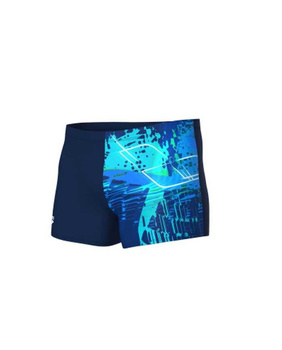 Kąpielówki bokserki męskie Arena Men's Funny Spot Swim Short Navy Multi