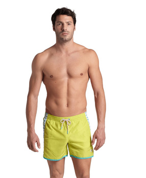 Szorty męskie Arena Men's Team Stripe Short Soft Green Water