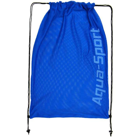 Worek na sprzęt treningowy Aqua-Sport Mesh Bag Blue Team