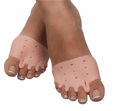 Opaska na haluksy separator żelowy na 5 palców