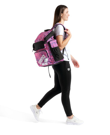 Plecak sportowy Arena One Go Backpack 45L AO Snake Skin Pink