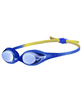Dziecięce okulary do pływania na basen junior unisex Arena Mirror Spider Yellow