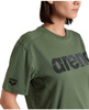 Koszulka sportowa unisex Arena T-Shirt Logo Cotton Sage
