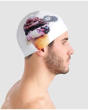 Czepek pływacki arena hd cap ice cream one size