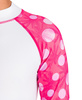 Koszulka na basen plażę pływanie dla dziewczynek Arena Rash Vest Rose