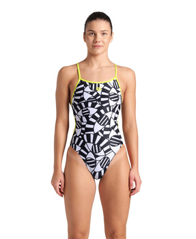 Strój kąpielowy damski jednoczęściowy na basen Arena Open Your Eyes