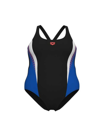 Strój kąpielowy damski Arena Women's Thereefold V Back Blue China 