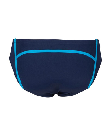 Kąpielówki slipy męskie Arena Men's Profile Briefs Navy Turquoise