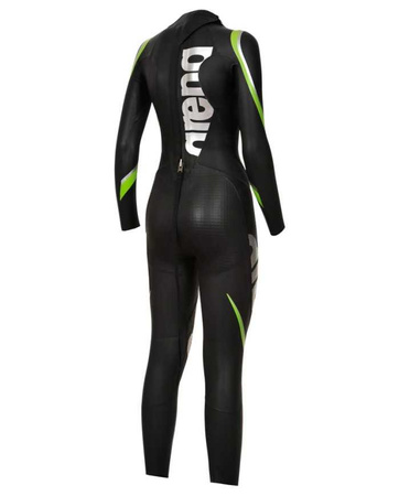 Pianka triathlonowa startowa damska Arena Powerskin Triwetsuit Carbon Black