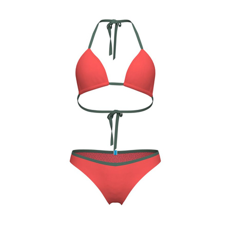 Strój kąpielowy damski Arena Women's Profile String Bikini Triangle Calypso Coral Sage
