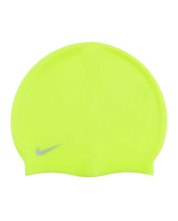 Czepek pływacki dla dzieci Nike Solid Silicone Green