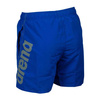 Spodenki szorty chłopięce Arena Fundamentals Logo Junior Boxer Neon Blue Soft Green