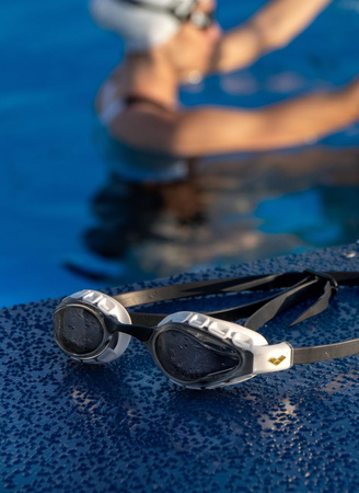 Okulary pływackie treningowe Arena Air Sonic Smoke Black