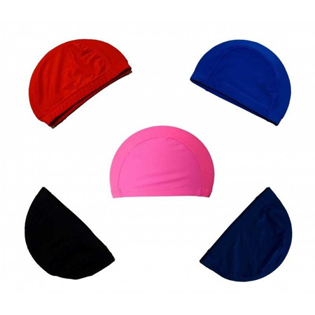 Czepek pływacki materiałowy Aqua-Sport Swim Cap Polyester Pink