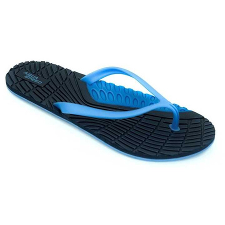 Klapki japonki damskie na basen Aqua-Speed Women Bahama Navy Blue
