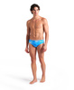 Kąpielówki męskie Arena Men's Swim Briefs Allover Blue Multi
