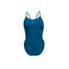 Strój kąpielowy damski Arena Women Swimsuit Lace Back Solid Blue Cosmo