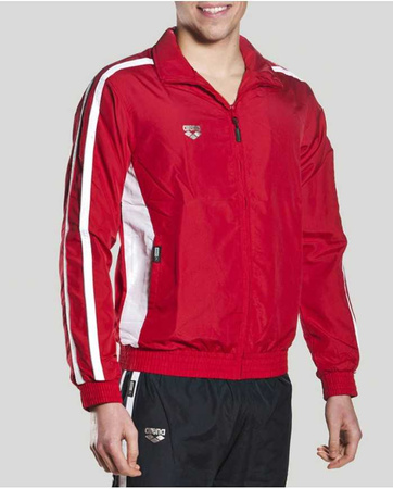 Kurtka sportowa ortalionowa Arena Team Line Unisex Prival Tech Red