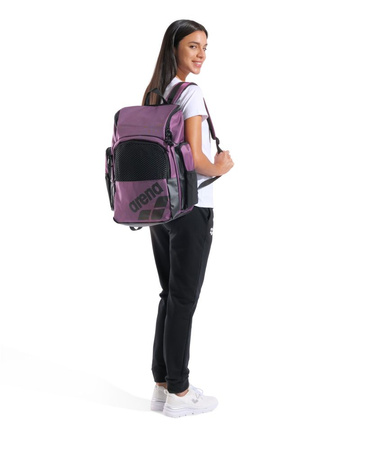 Plecak sportowy na trening basen Arena One Go Backpack 35L Plum