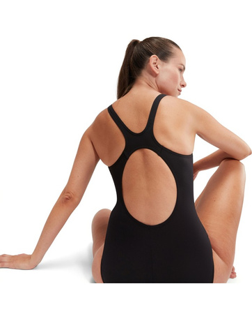 Strój kąpielowy jednoczęściowy damski na basen Speedo Hyperboom Black Grey