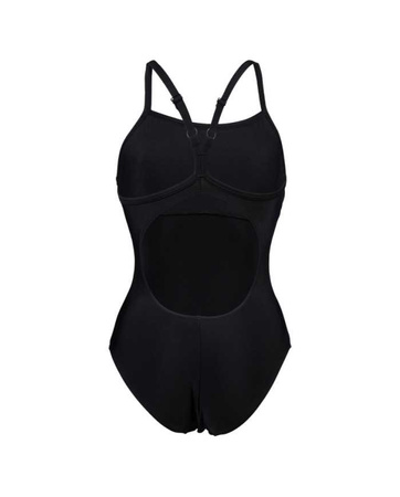 Strój kąpielowy damski Arena Women's Solid Swimsuit Lightdrop Back B Black
