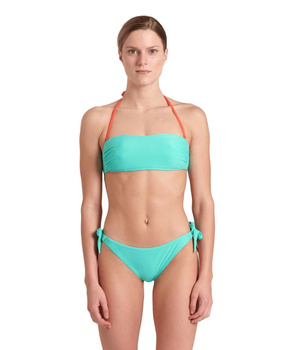 Strój kąpielowy damski Arena Women's Profile Bikini Bandeau Water Calypso Coral