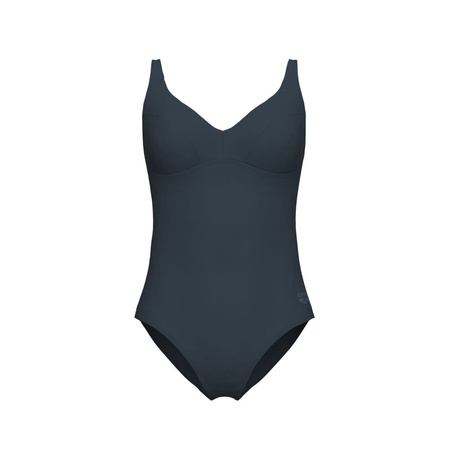 Damski strój kąpielowy na basen kostium jednoczęściowy Arena Victoria Asphalt