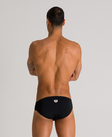 Kąpielówki slipy męskie Arena Men's Optical Waves Brief Black Multi
