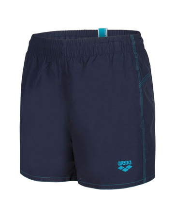 Spodenki szorty plażowe chłopięce Arena Junior Bywayx Youth R Navy Turquoise