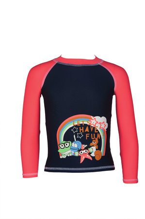 Koszulka dziecięca ochronna UV na basen plażę pływanie Arena Kids UV Navy