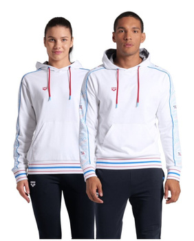 Bluza sportowa z kapturem unisex Arena Fireflow Hooded Sweat Inserts