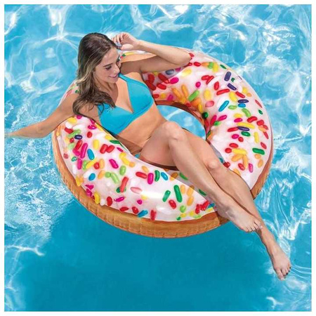 Koło dmuchane do pływania Pączek Intex Donuts