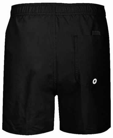 Szorty kąpielowe chłopięce Arena Boy's Watershort Fundamentals Junior Boxer Black White