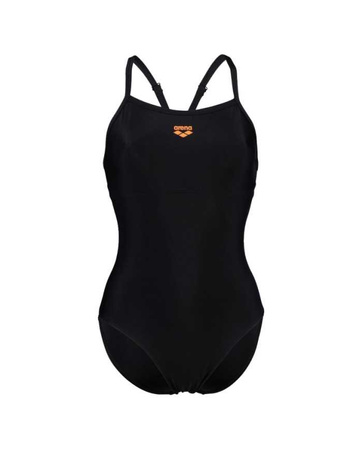 Strój kąpielowy damski Arena Women's Solid Swimsuit Lightdrop Back B Black