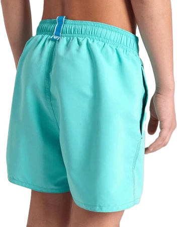 Szorty chłopięce na basen plażę sportowe kąpielówki Arena Boxer Mint