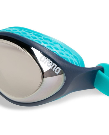 Okulary pływackie dla dzieci Arena Air Junior Mirror Silver Navy Water