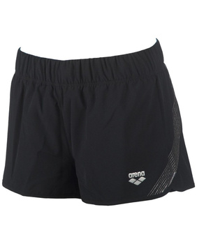 Spodenki szorty damskie Arena Women's Run Short Black