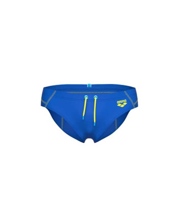 Kąpielówki slipy męskie Arena Men's Profile Briefs Blue China Green