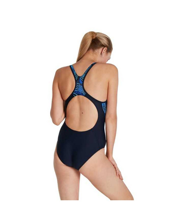 Strój kąpielowy damski Speedo Shaping Laneback Navy
