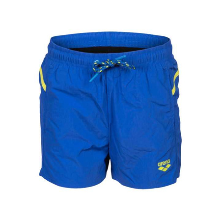 Spodenki szorty chłopięce Arena Boy's Pro File Beach Short Neon Blue Soft Green