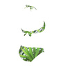 Strój kąpielowy damski Arena Women's Bikini Bandeau Allover Leaf Multi