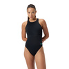 Strój kąpielowy jednoczęściowy damski na basen Speedo Racer Zip Black